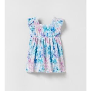 ZARA Watercolor Dress 9-12M, LIKE NEW!